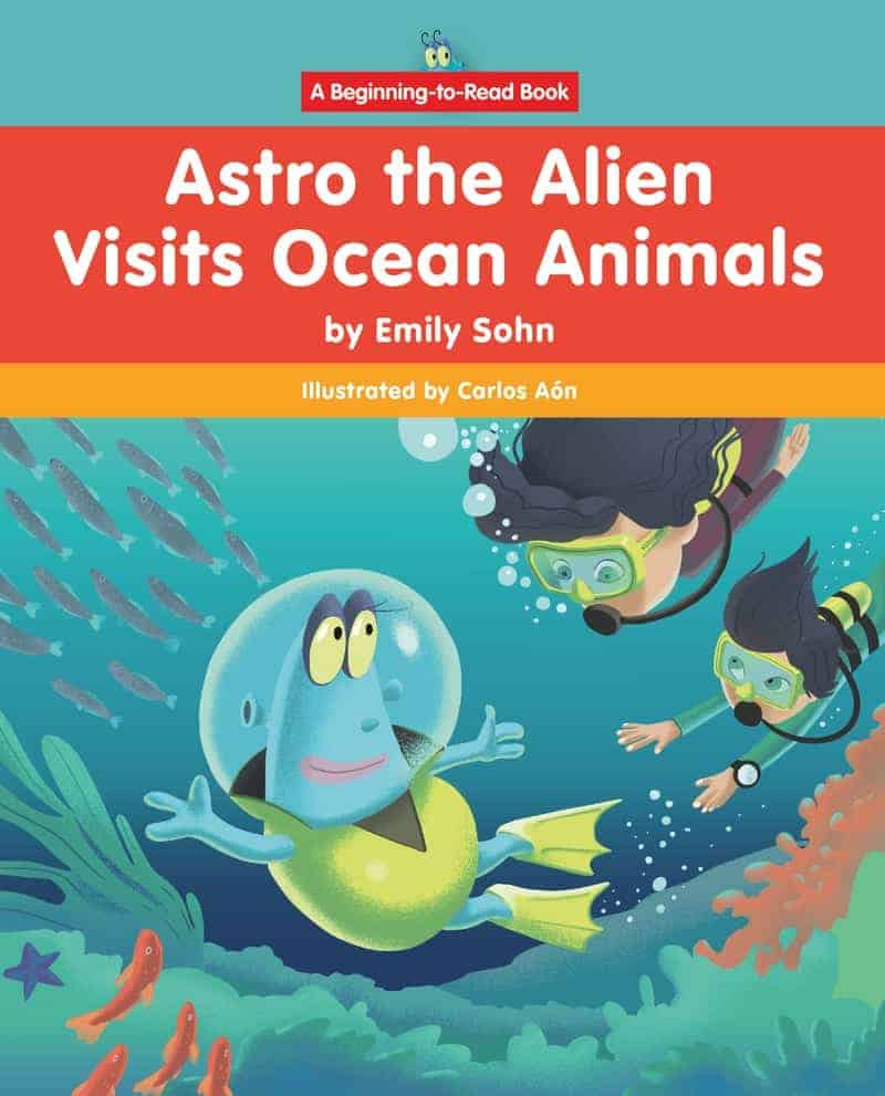 Astro the Alien Visits Ocean Animals - Paperback