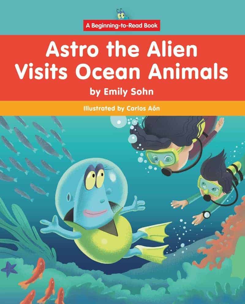 Astro the Alien Visits Ocean Animals - eBook-Library