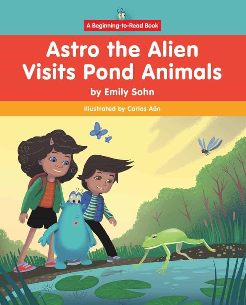 Astro the Alien Visits Pond Animals - Paperback