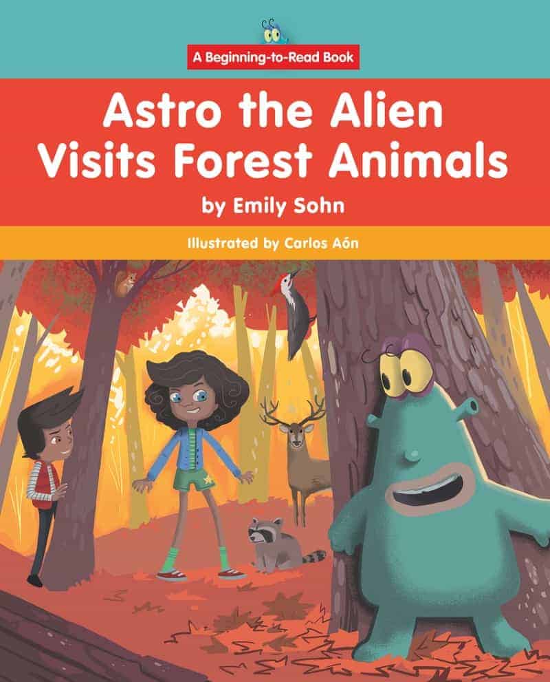 Astro the Alien Visits Forest Animals - Paperback