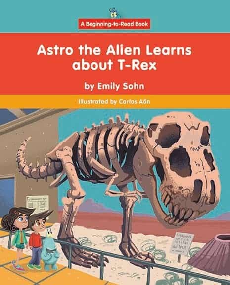 Astro the Alien Learns about T-Rex