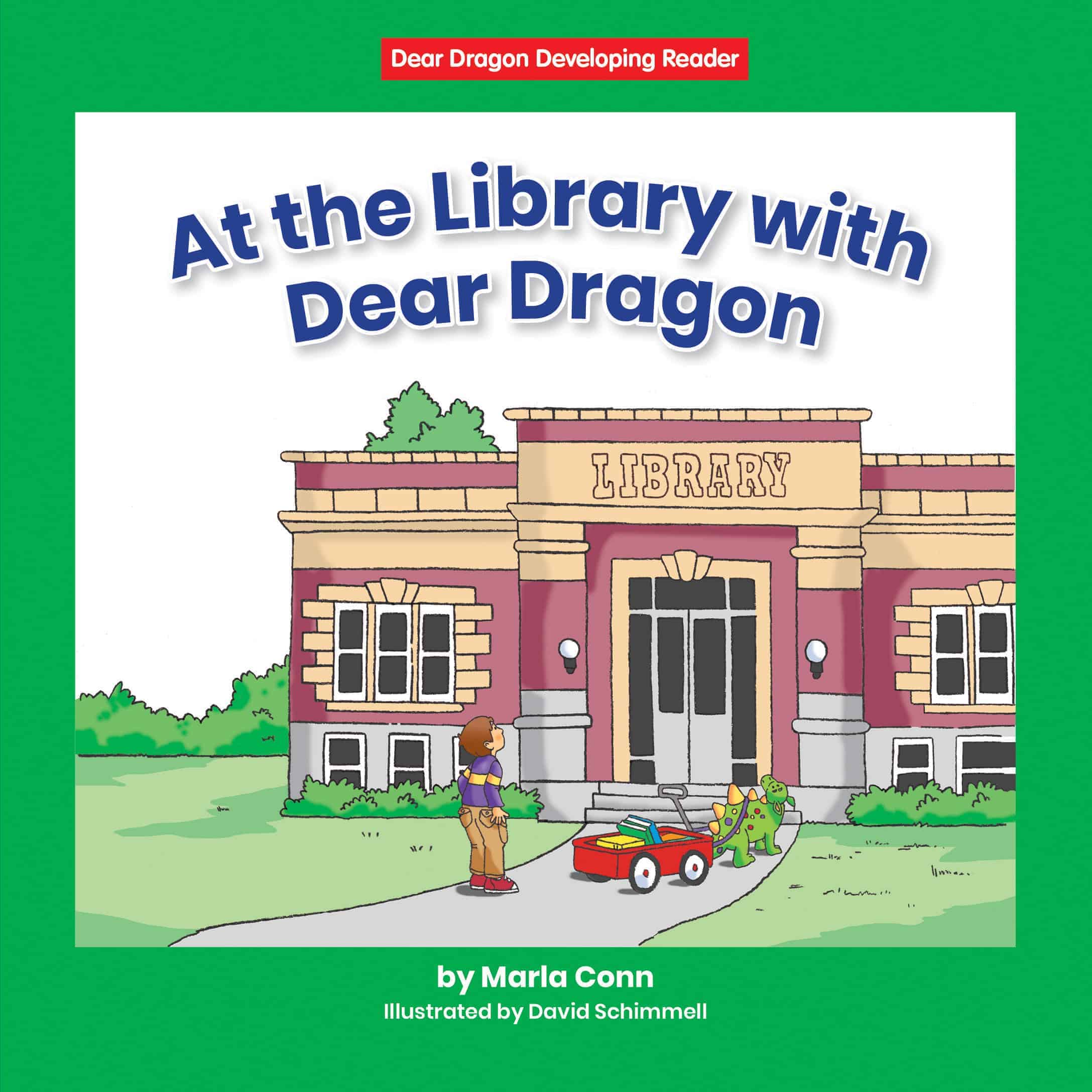 At the Library with Dear Dragon (Level D)