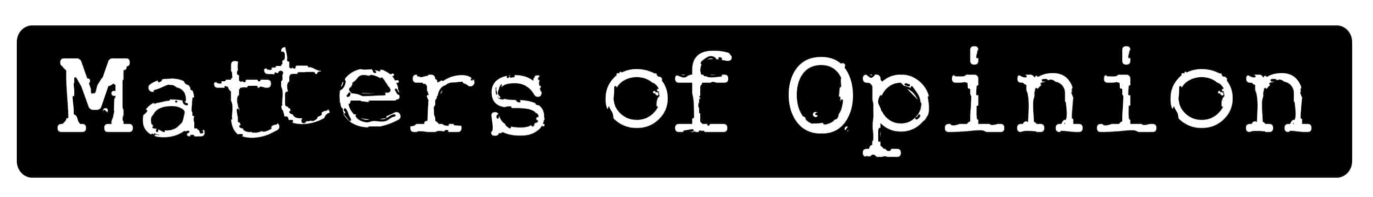 A Complete Set: Matters of Opinion (9 books)