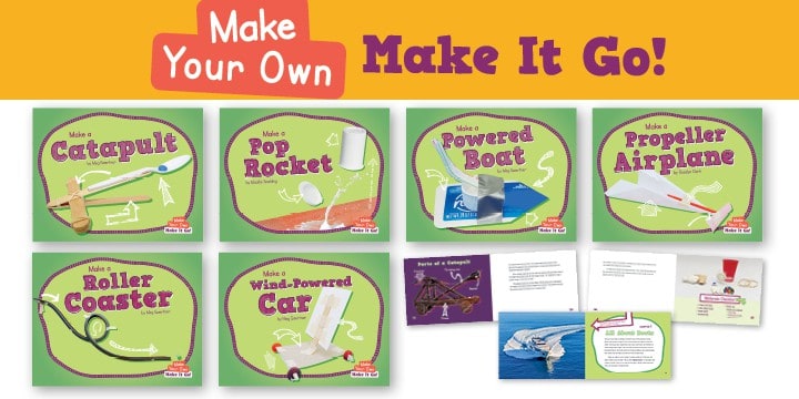 Make Your Own: Make It Go! Set (6 books)