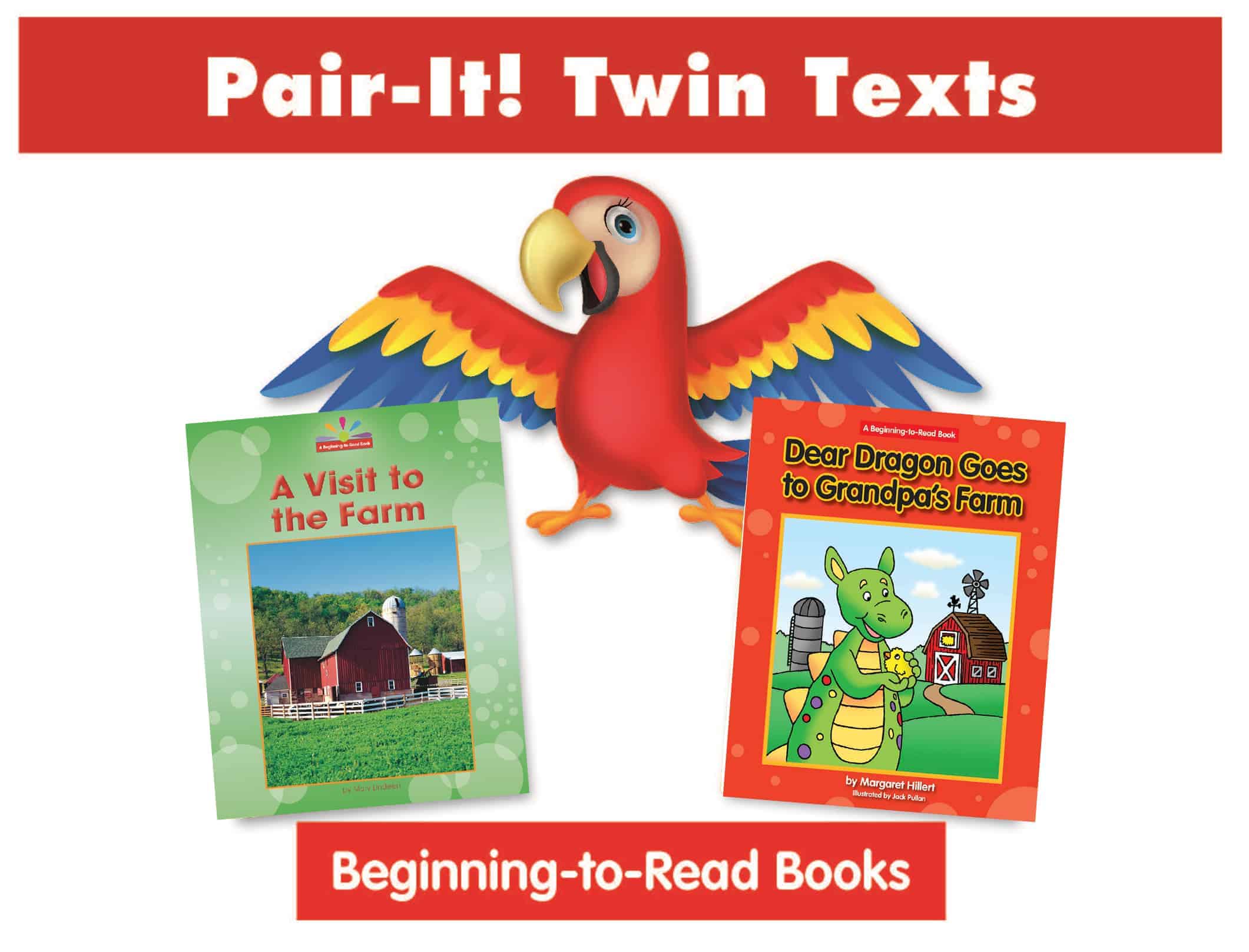 Farm Pair-It! Twin Text Take Home Pack (2 Book Set) - Paperback