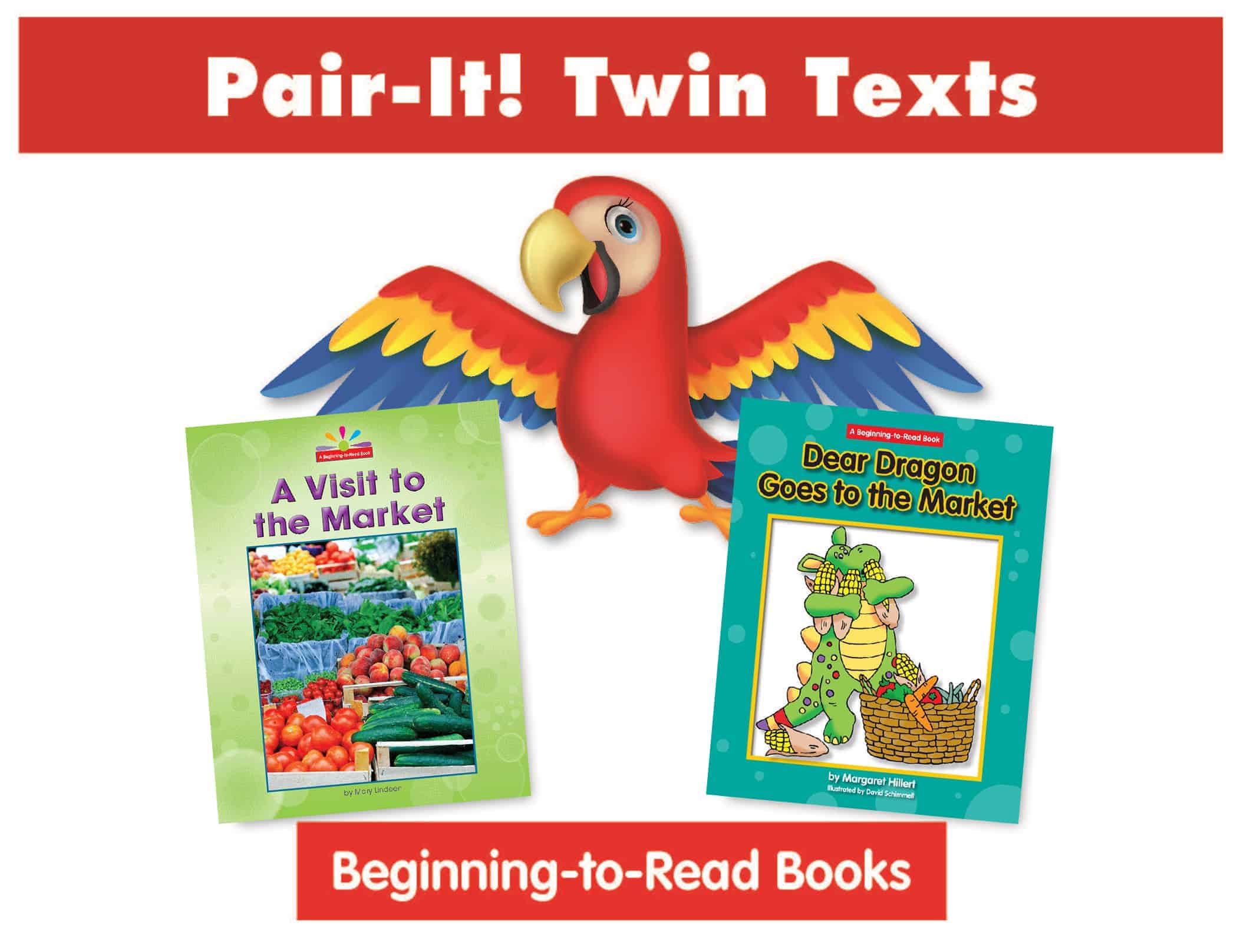 Market Pair-It! Twin Text Take Home Pack (2 Book Set) - Paperback