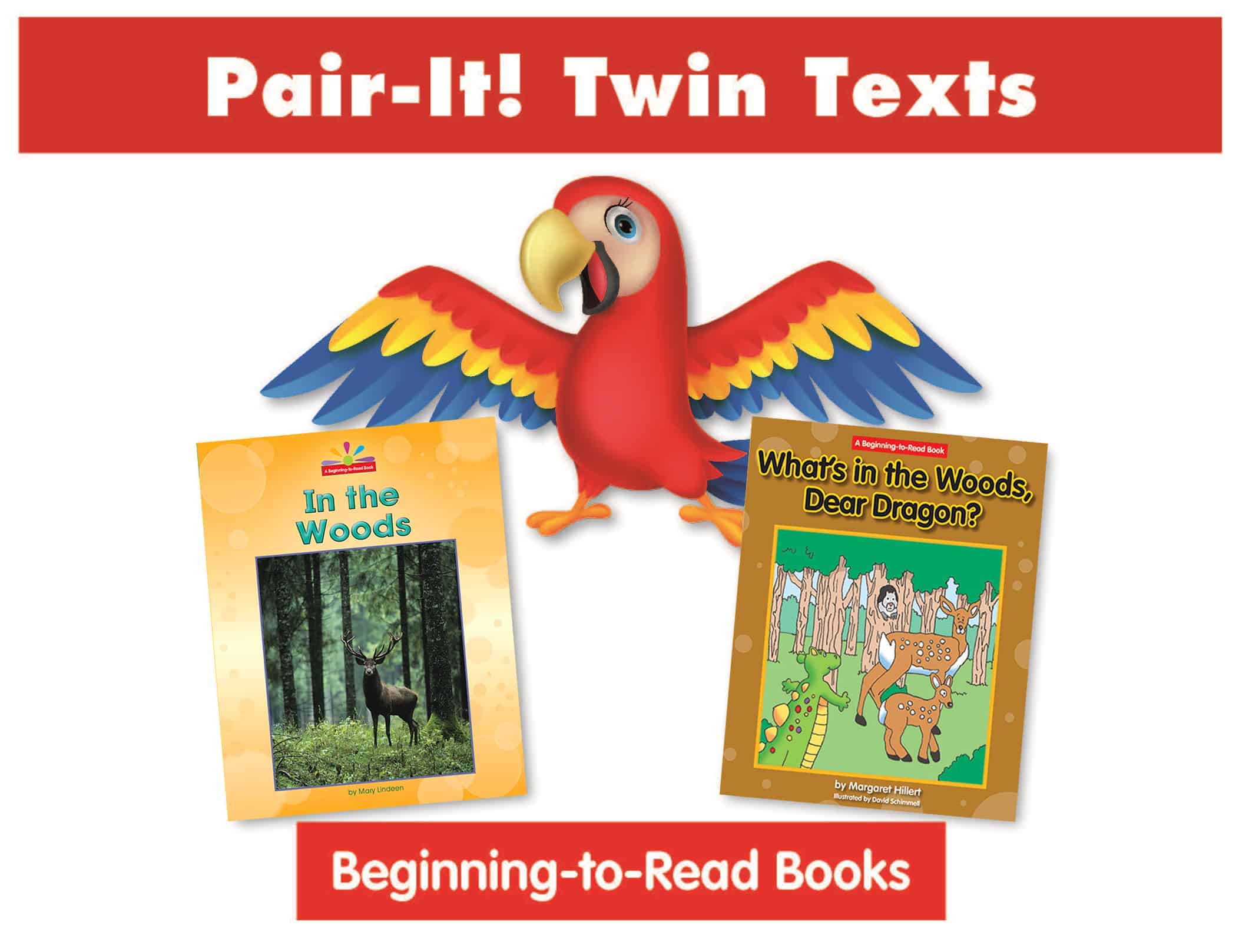 Woods Pair-It! Twin Text Take Home Pack (2 Book Set) - Paperback